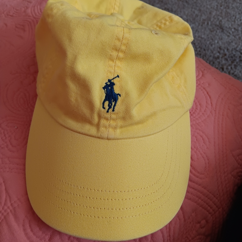 POLO RALPH LAUREN COTTON CHINO BASEBALL HAT